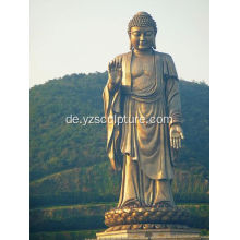 Leben Größe große Bronze Buddha-Statue